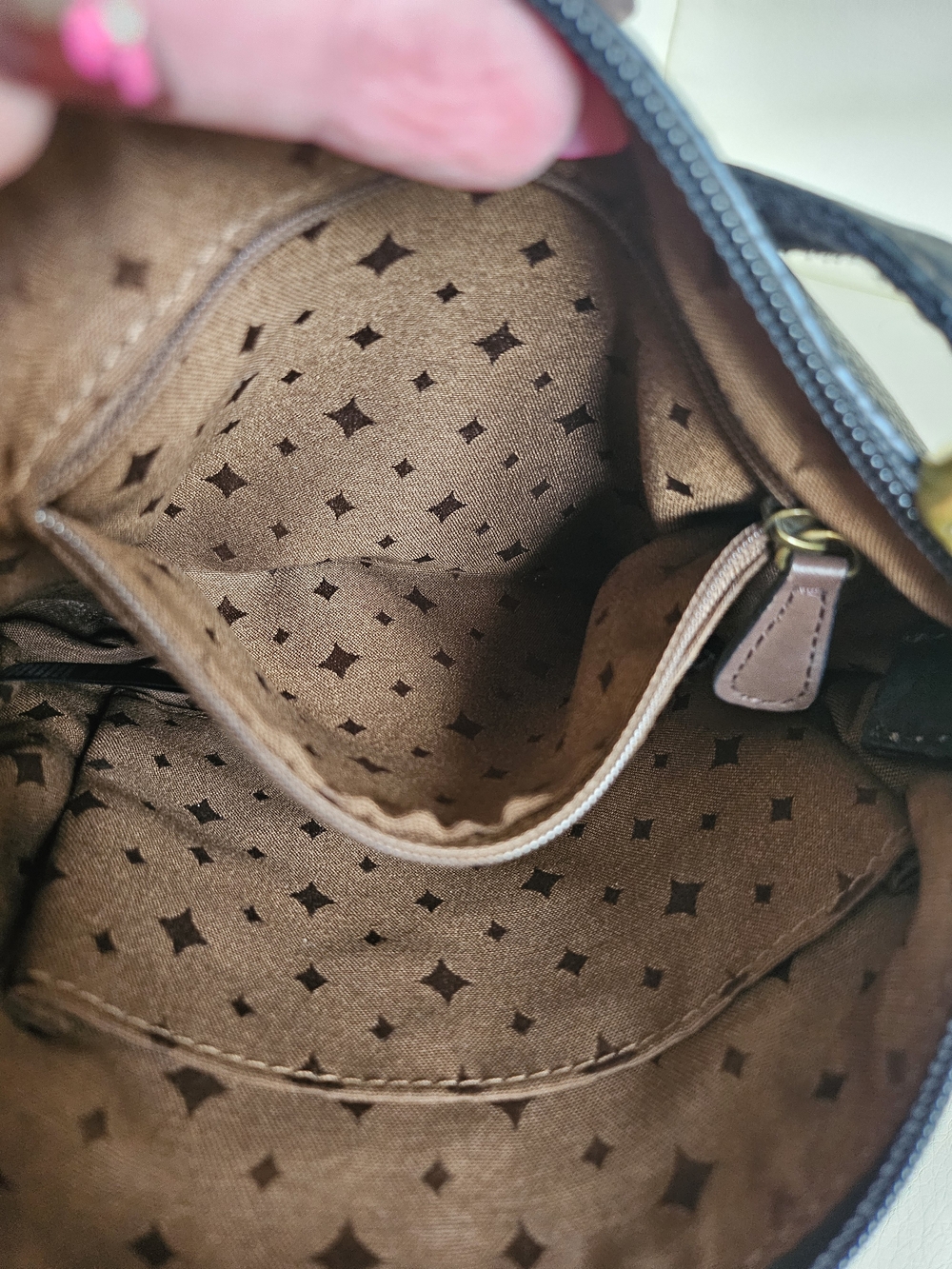 Fossil Black Leather Crossbody Bag - Picture 3 of 10